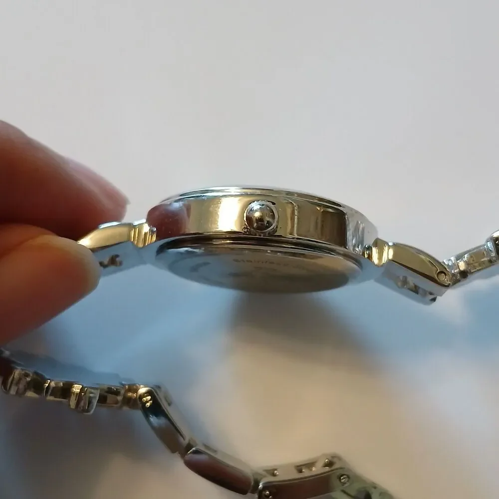 Kim Rogers Women's Silver Tone Winter Snowflake Quartz Movt Watch 11817 - Picture 7 of 13